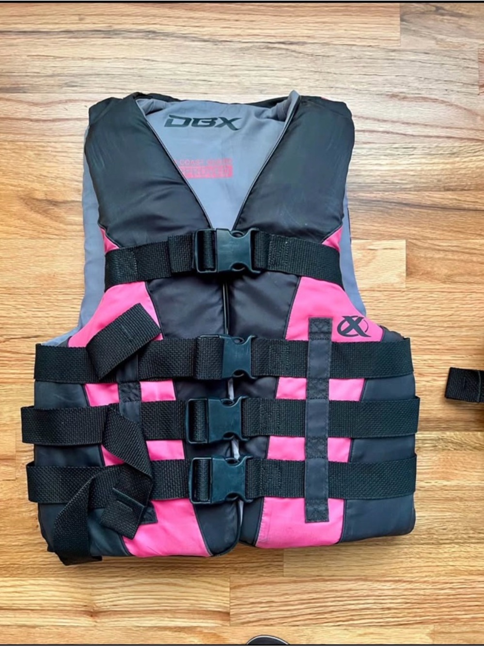 DBX Women's Pink/Black Life Vest - XS